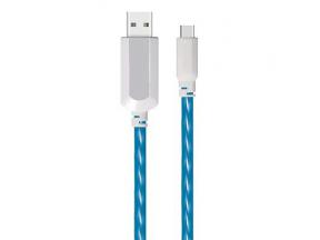 EL Visible Type-C to USB Flowing Flat Cable LDF004