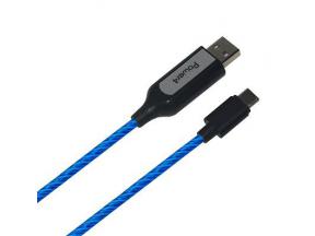 EL Visible Light Type-C to USB Flowing Round Cable LR004