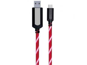 EL Visible Type-C to USB Flowing Round Cable LD004