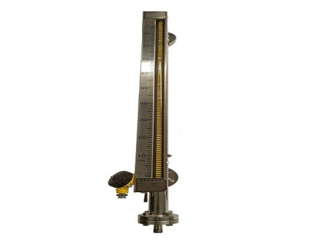 Stainless steel magnetic float liquidometer