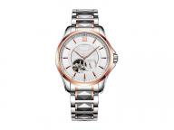 Stainless Steel Mechanical Men Watch with Tourbillon