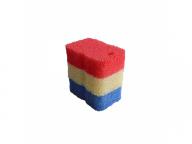Accept Size Shape Custom Cleaning Tools Silicone Coated Sponge