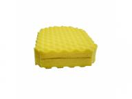 Microfiber Duel Scrubber with Built in Hand-Strap Scratch Free Clean