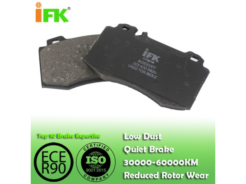 0034205820/GDB1543/D847 Semi-metallic/Low-metallic/NAO/Ceramic Disc brake pad manufacturer