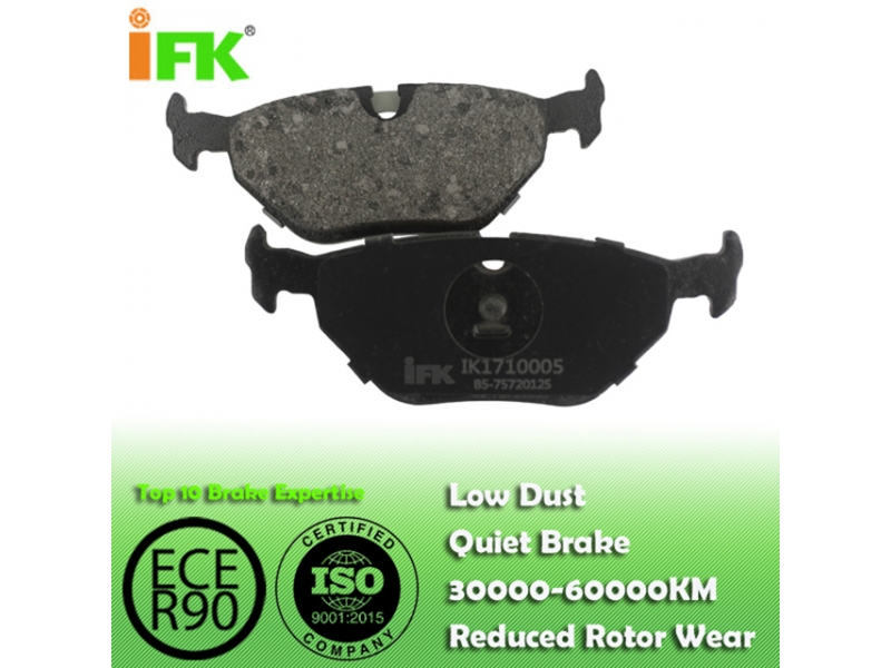 34211165233/GDB1343/GDB1189/D396/D692 Semi-metallic/Low-metallic/NAO/Ceramic Disc brake pad manufact