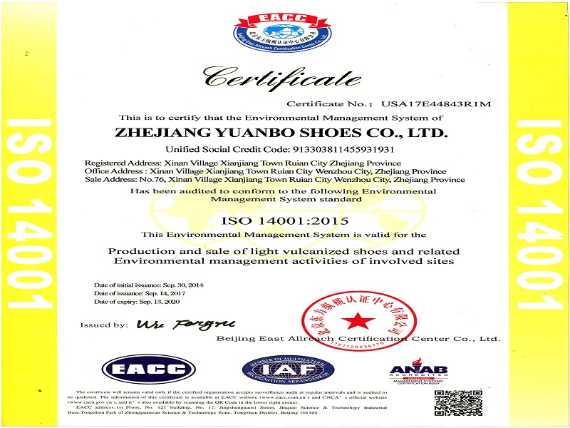GB/T 24001/ISO 14001