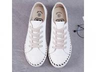 Canvas Shoes 2018 New Design Fashion Wholesale White men and women Casual Rubber Shoe YB721