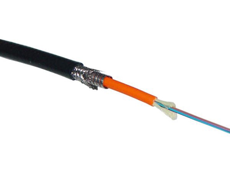 Distribution Armored Optical Fiber Cable(4~12 fibers)