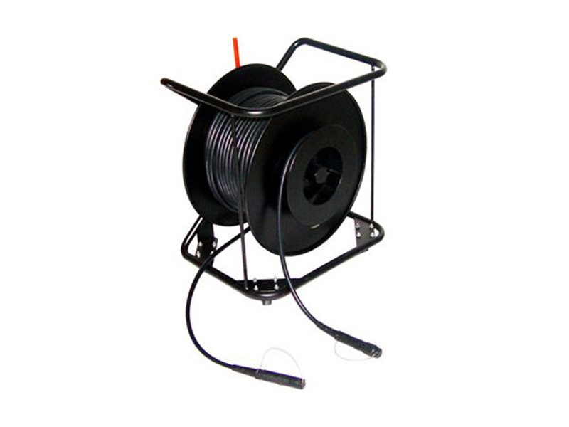 Multi-Fibers Armored Optical Fiber Patchcord With Trolley For Test