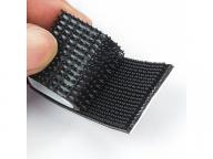 China Supplier Custom Die Cut 3M Black Dual Lock Single Sided Rubber Adhesive Reclosable Fastener SJ