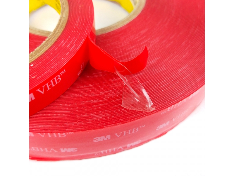 Die Cut 3M VHB 4910 double sided adhesive clear foam tape clear acrylic
