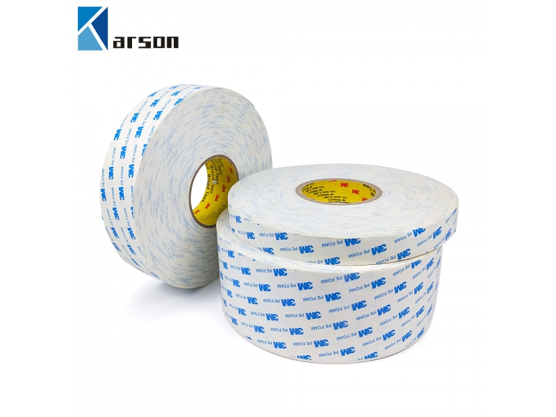 3M Double coated PE foam tapes 1600T white color 1.0mm thick
