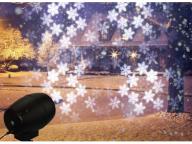 Outdoor snow laser garden projection Christmas lighting