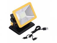 5V Rechargeable LED Work Light with Magnetic Battery Powered Waterproof Outdoor Camping Emergency