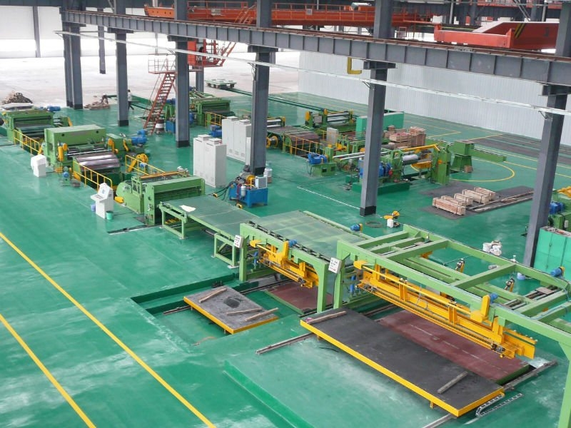 Combined Slitting And CTL Production Line