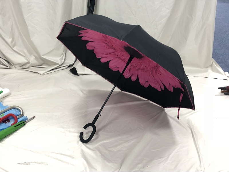 manual open  reverse umbrella