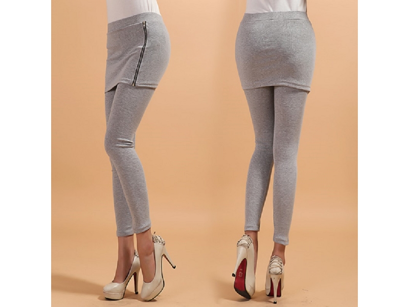 grey culottes leggings