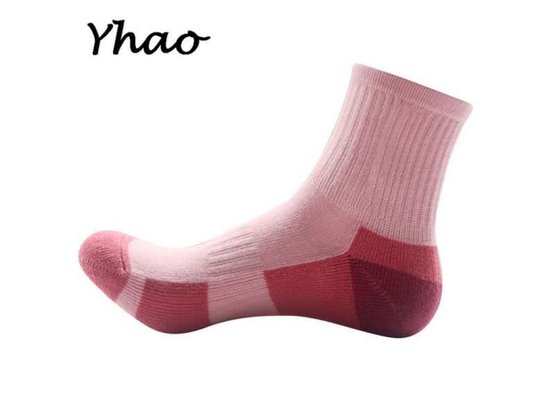 YHAO 2019 New Women Thickened Outdoor Sports Socks Yhao Brand Medium Stockings Mountaineering Socks