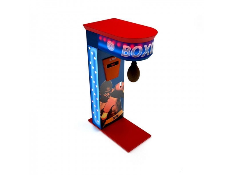 Coin operated electronic boxing game machine indoor boxing punching  game