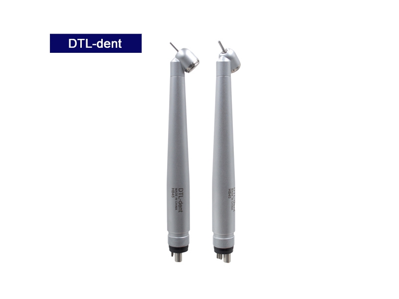 45 Degree Push Button High Speed Dental Handpiece with 4 holes