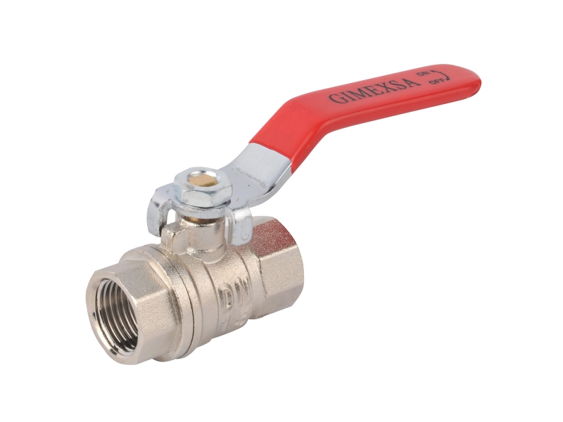 Nickle Plated Brass Ball Valve for Mexican Market