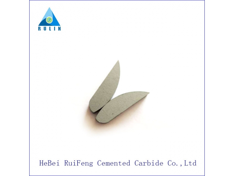 RF Factory Customized K30 Cemented carbide tips , Widia weld insert for cutting wood