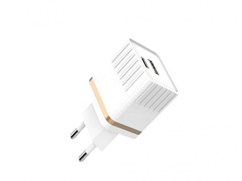 2019 Bwoo USB wall charger with cable,home wall travel adapter for Apple and Android EU plug