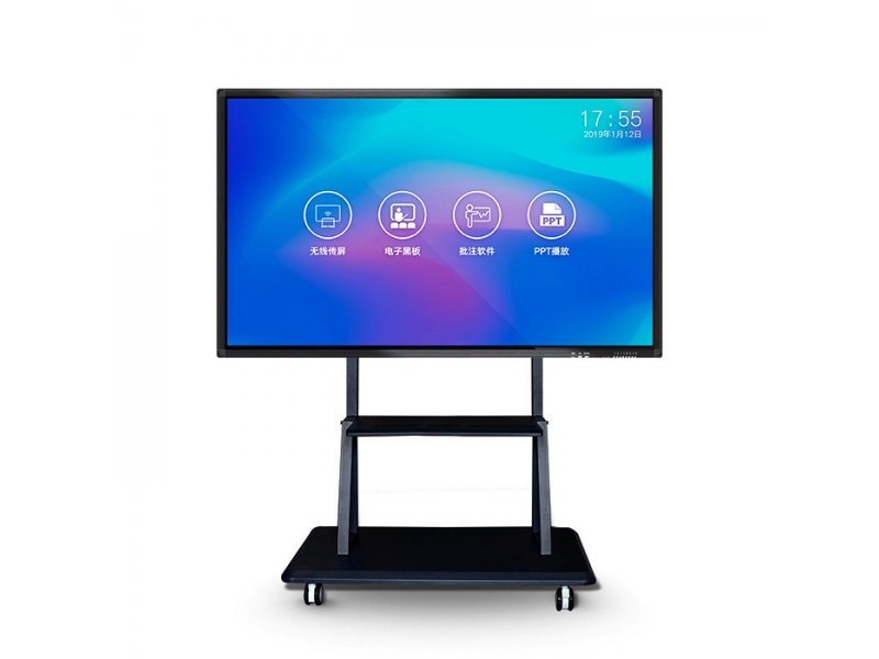 55 inch classroom 10 points multi touch interactive whiteboard smart tv