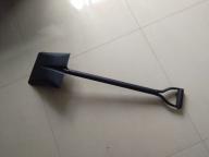 Shovel with Carbon Steel handle with flat blade