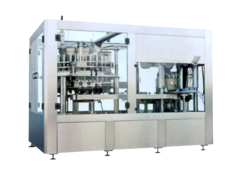 ganghong factory supply Sauce type rotary piston hanging cylinder filling and capping machine