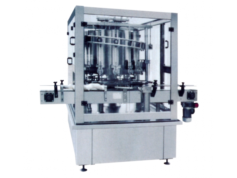Ganghong factory supply Sauce station type piston filling and capping  machine