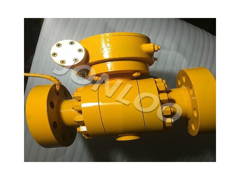Forged Steel Ball Valve for Natural Gas Pipeline 2500LB Flange ends