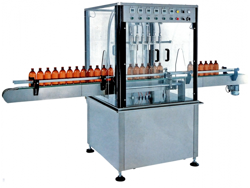Syrup oral liquid filling and sealing machine