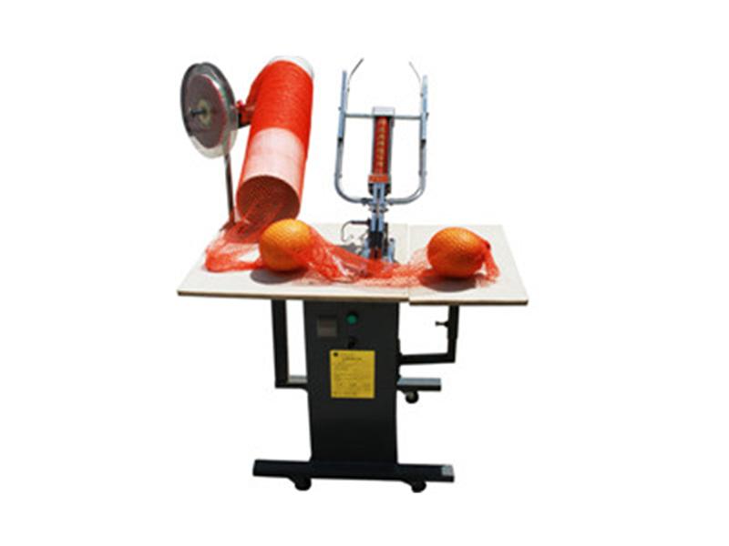 double clip mesh bag clipping machine