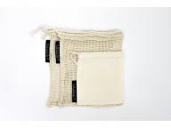 Farmers Market Pack String Bag + Produce Bags Eco-Friendly Organic Cotton Reusable