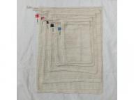 Pocket Tote Shopping Bag - 100% Organic Cotton Large Shopping Tote with 6 Large Interior Pockets