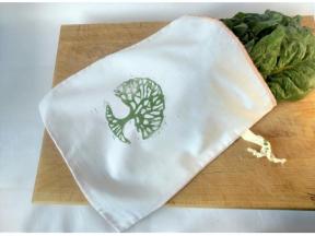 Zero Waste Produce Bag - Bulk Bag - Veggie Bag - Fruit Bag - Shopping Bag, Made with Zero Waste - Ar