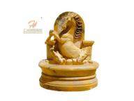 Hand Carved Natural Marble Water Fountain Garden Decoration