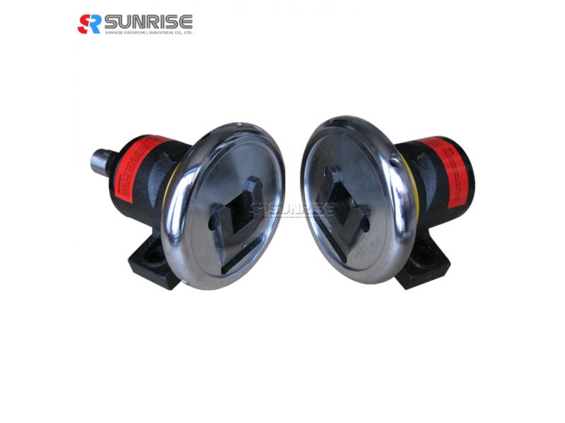 SUNRISE High Quality Attractive Price Flange Type Pneumatic Chuck Safety Chucks with Shaft