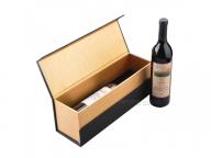 Luxury Hand-made Cardboard Rigid Wine Packaging Box