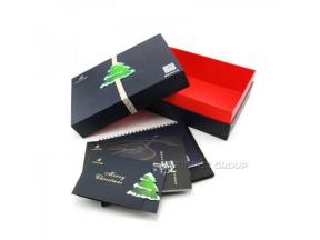 China Factory Direct Wholesale Custom Logo Printed Paper Christmas Gift Box