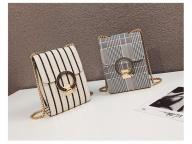 Factory Wholesale Canvas Coin Purse Fashion Bag Lady Handbag (J937)