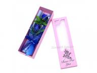 Custom Paper Cardboard Flower Hot Sell Packaging Box with plastic window