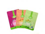 custom logo printed stand up pouches sealer bag