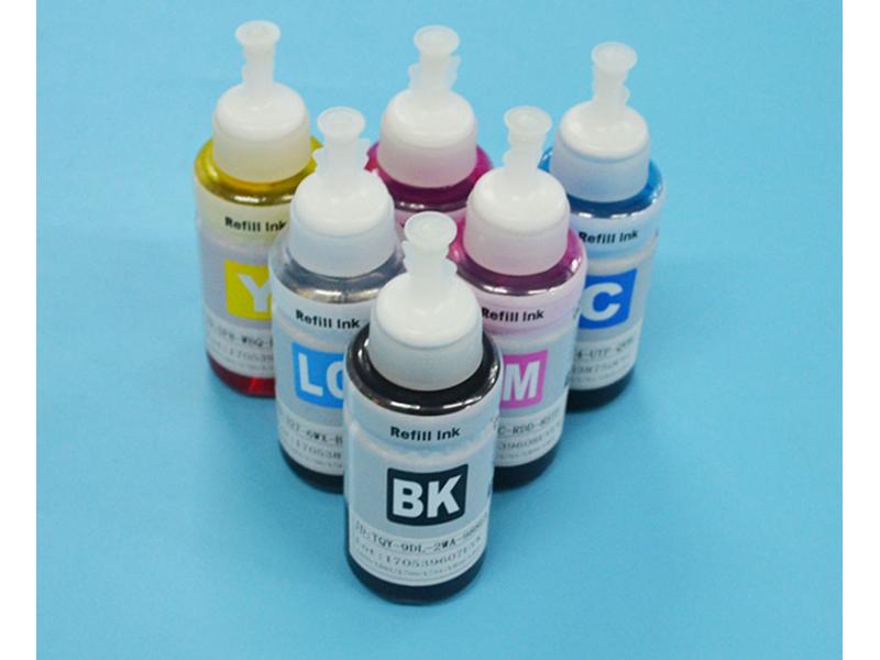 Manufacturers 6 color Refill Ink for Epson L800 L801 Desktop Printer