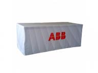 Promotional Tight Fitted Table Cloth Table Cover For Exhibition Display Trade Show