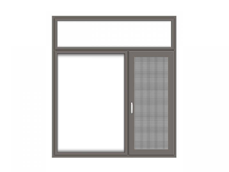 Soundproof Sliding Door System Gate Tempered Glass Broken