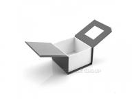Sunrise Grey Color 1000g Grey Board Small Jewelry Packaging Box with Logo