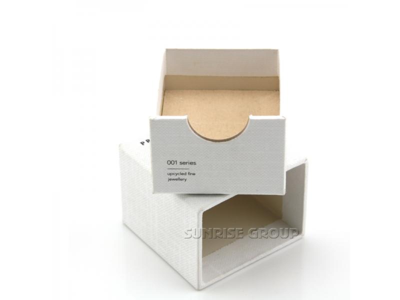 Custom Logo Cardboard Jewelry Packaging Drawer Shape Box