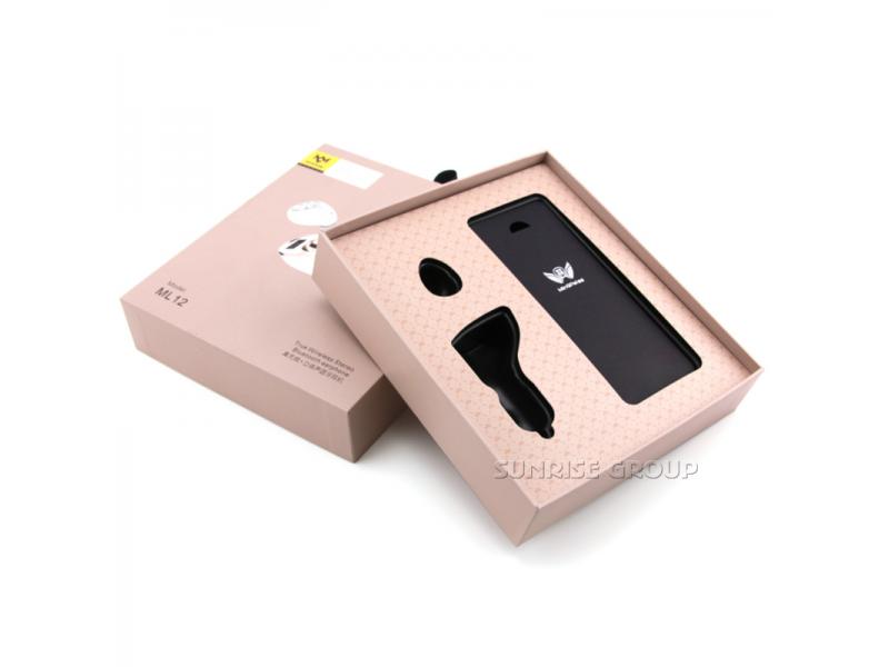 High Quality Lid-off Cardboard Earphone Packaging Gift Box